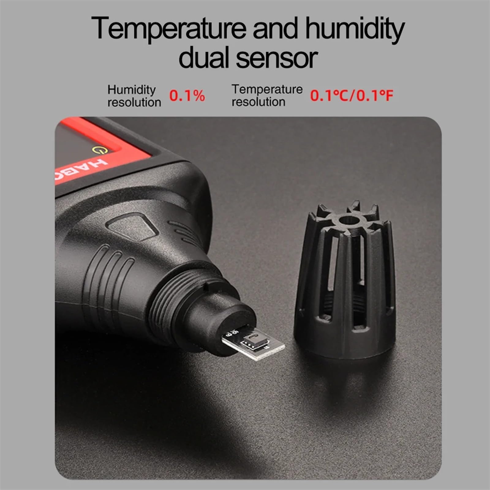 Laboratorio Termohigrómetro Granja Invernadero Bodega Medidor Digital Temperatura Humedad Medidor Medidor Ambiente Humedad