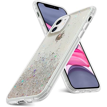 Amazon Iphone 11 ケース 透明 星柄 キラキラ ラメ 入り ケース クリア Tpu 耐衝撃 薄型 軽量 ストラップホール付き アイフォン11 専用カバー クリア 星柄 家電 カメラ オンライン通販