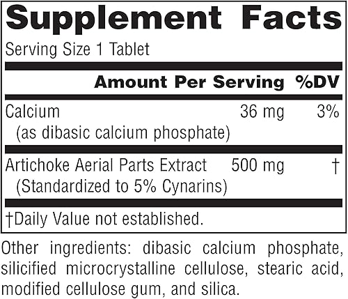 Miniatura 4 de Source Naturals Extracto de alcachofa 500mg, 90 tabletas