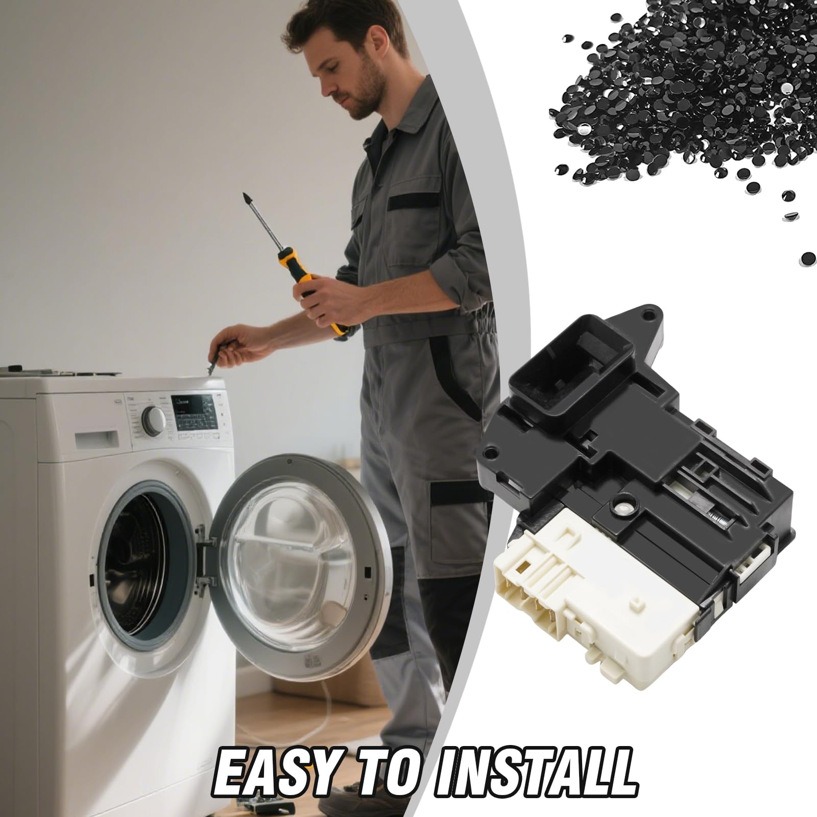 Trava Porta 110v Lava E Seca Lg Ebf61315802 Wd1252 Original Trava Porta 110v Lava E Seca Lg Ebf61315802 Wd1252 Original