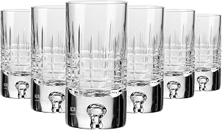 KROSNO Liqueur Glasses Set of 6, 1.7 oz, Saga Collection