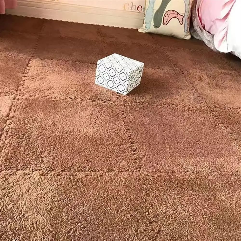 20 piezas de baldosas de espuma para piso, baldosas de alfombra despegables y adhesivas, fáciles de limpiar, tapete de escalada suave y difuso para actividades comerciales y de decoración del hogar (m