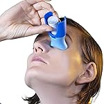 Remedic Eye Drop Guide with Silicone Adapter - Reusable Tool for Clean, Precise Eye Drop Application - Easy to Use Eye Drop Helper for Seniors, Caregivers & Family - Fits Most Eye Drop Bottles