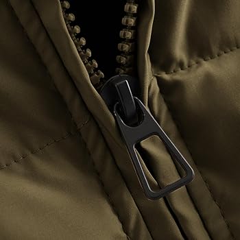 Akklian Women's Puffer Jacket No Hood Chunky Padded Jacket Cropped