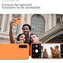 YATWIN Silicone Case for Samsung Galaxy A17 4g/5g, Soft-Touch, Shockproof, DustProof, Antiskid Phone Cover for Samsung Galaxy A17 4g/5g - Orange gallery image