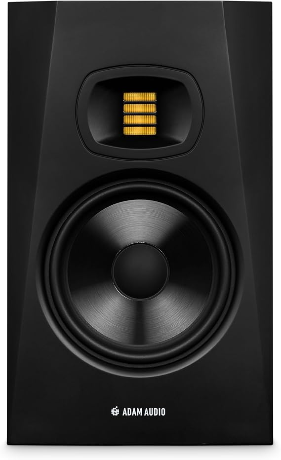 ADAM Audio T7V Studio Monitor للتسجيل والخلط والإتقان ، صوت جودة الاستوديو ( فردي )
