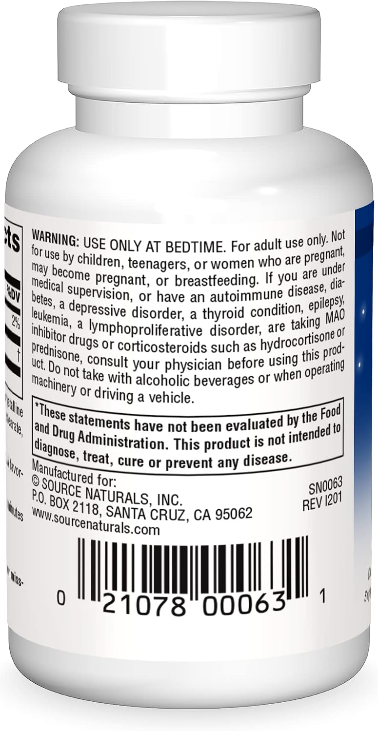 Source Naturals Time Released Melatonin 2 mg - 120 Time Release Tablets