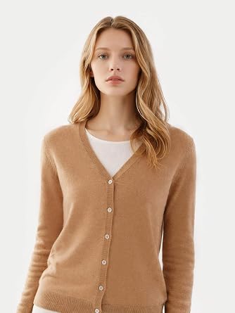 Essential Cashmere V-Neck Cardigan
