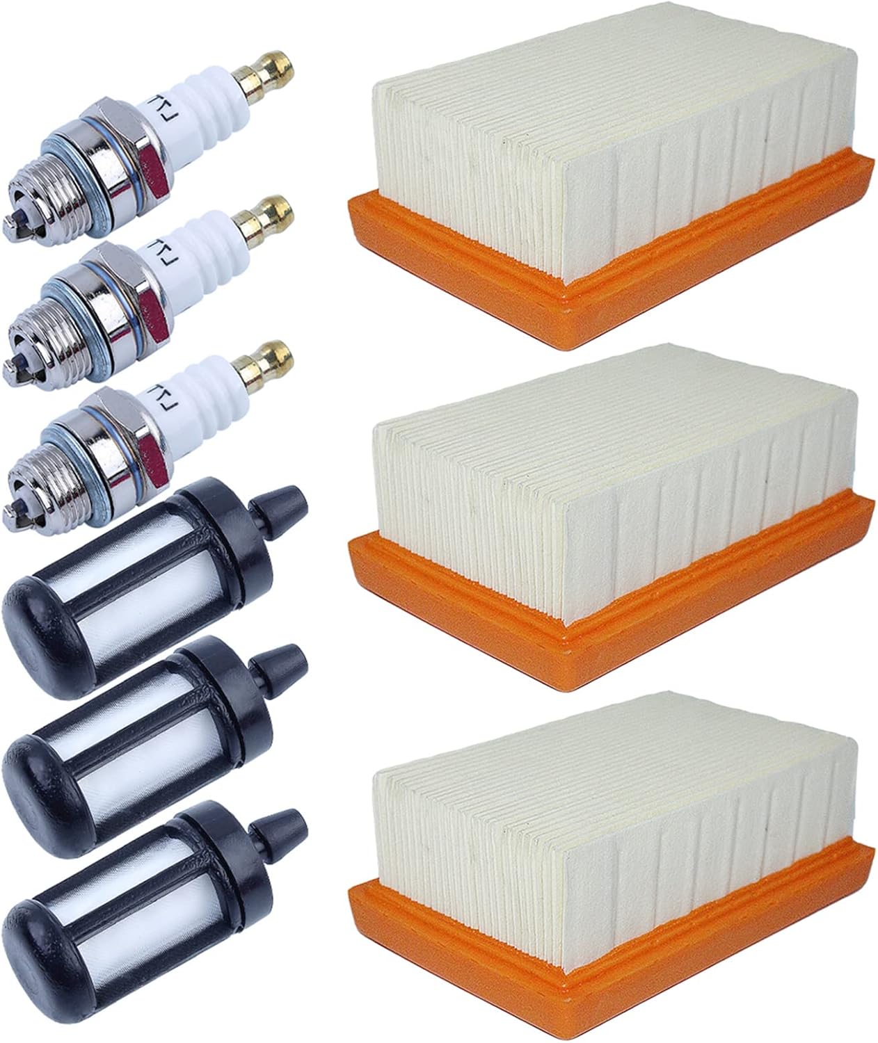 Zkqlzoqi Air Fuel Filter Spark Plug For Stihl TS400 BR350