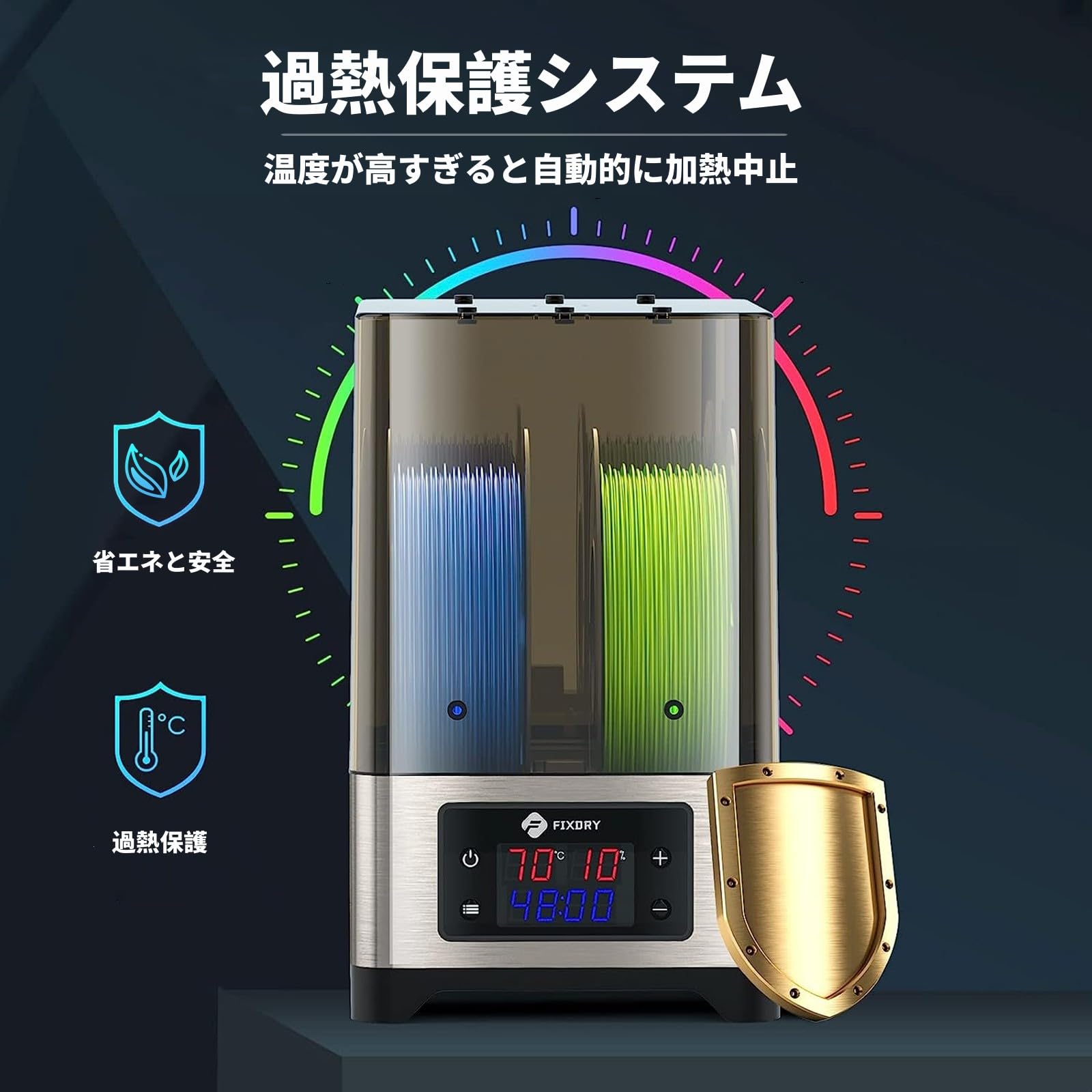 【300℃　3Dプリンター引退セット】本体+エンクロージャ+フィラメント乾燥機 300℃ 3Dプリンター引退セット】本体+エンクロージャ+フィラメント乾燥