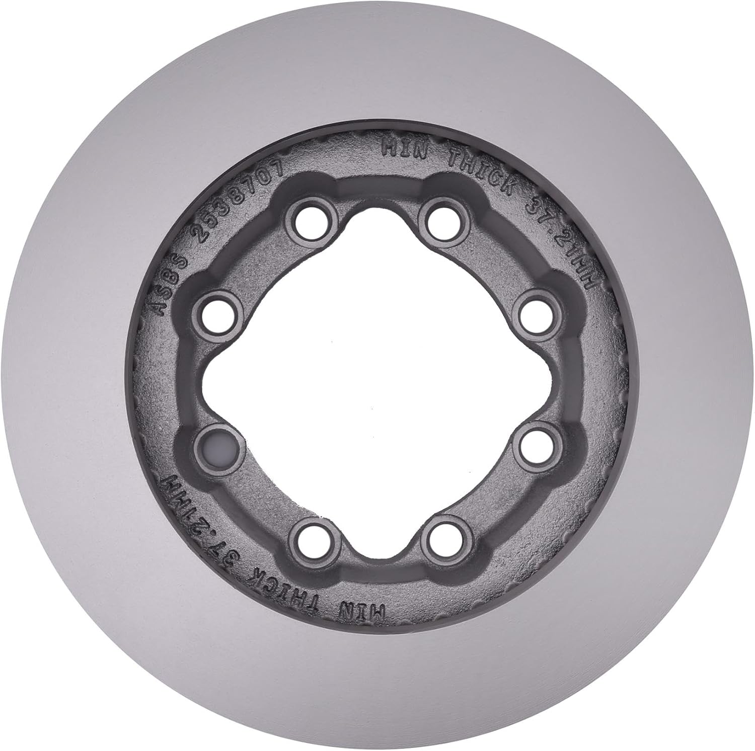 ACDelco Silver 18A558AC (19327797) Coated Front Disc Brake Rotor