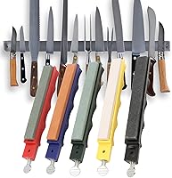 Vista 8 de Afilador de cuchillos profesional, kit de afilador de cuchillos de ángulo fijo, sistema de afilado de cocina, kit de afilado de cocina para chef