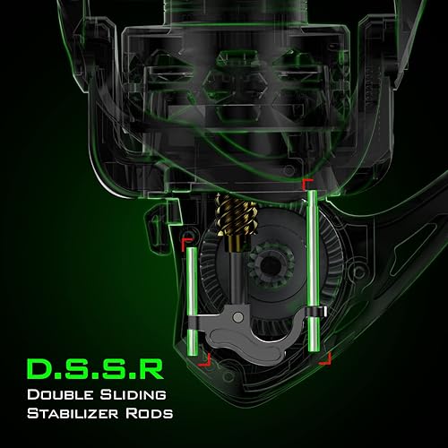 Miniatura 5 de KastKing Zephyr Spinning Reel 5.6oz - Size 500 is Perfect for UltralightIce Fishing,7+16+1BB Smooth Powerful Fishing Reel, Fresh & Saltwater Fishing