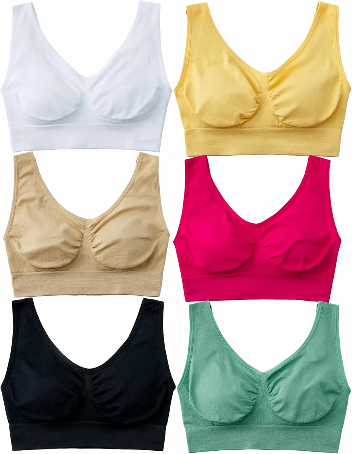 Hiking Gril Women's Comfort Wirefree Bralette Unpadded Sleep Yoga Bra