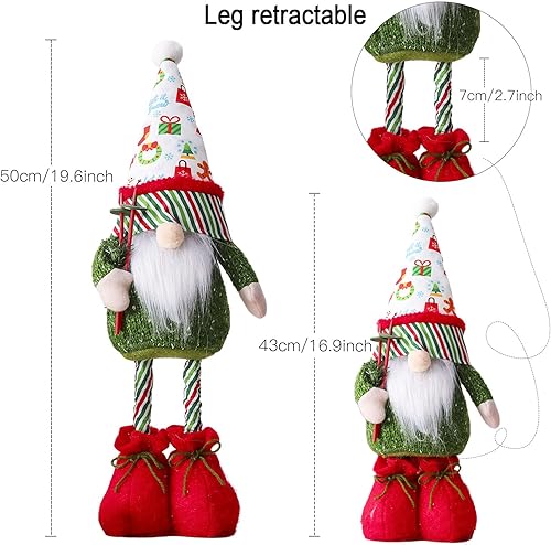 Miniatura 3 de Gnomos de peluche de Navidad hechos a mano para todas las estaciones figura de enano sueco decoración de esquina de café decoración de gnomos de