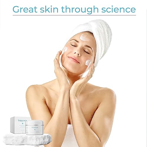 Miniatura 6 de Hygieia + Hidratante facial con ácido hialurónico encapsulado, crema facial liposomal hidratante para mujeres y hombres, absorción celular rápida y