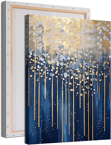 Vista 11 de Lienzo de playa rosa para pared, póster abstracto de océano azul, imagen de ola blanca, lienzo de paisaje marino rosa, azul, pintura de paisaje Lona