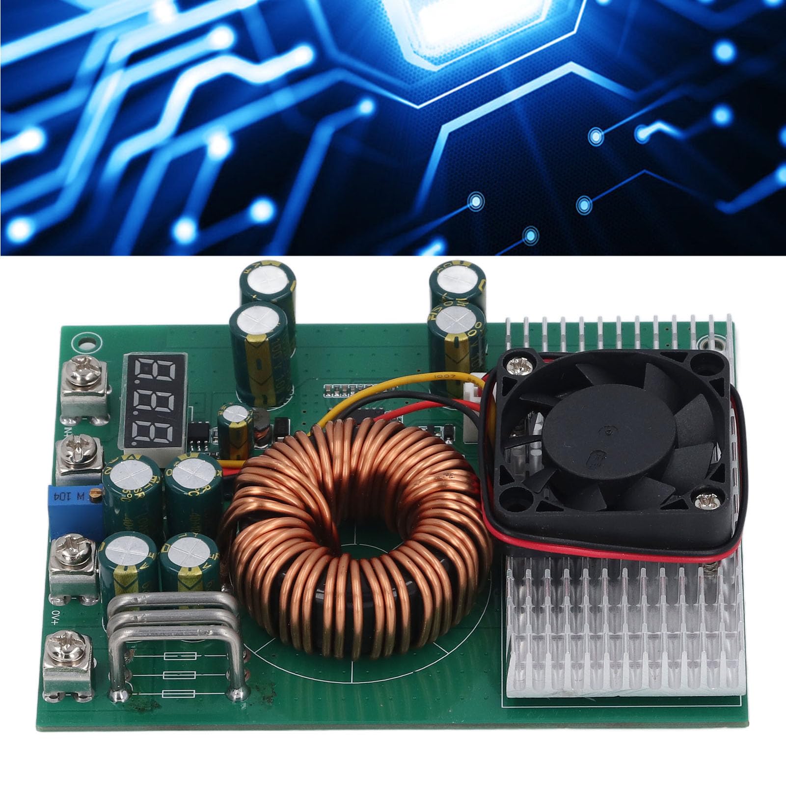CHICIRIS DC DC Modulo 1000W Regolabile 50A Design