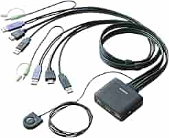 【新品未使用】KVM-HDHDU2 3台セット‼️ HDMI(R)対応パソコン切替器 - KVM-HDHDU2