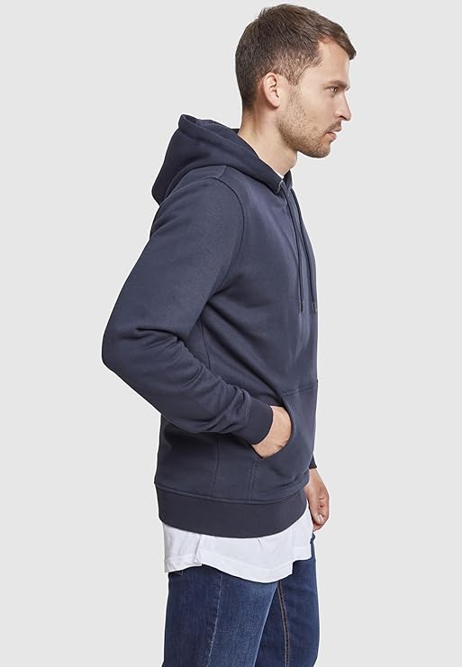 Urban Classics - Basic Sweat Hoody navy - S