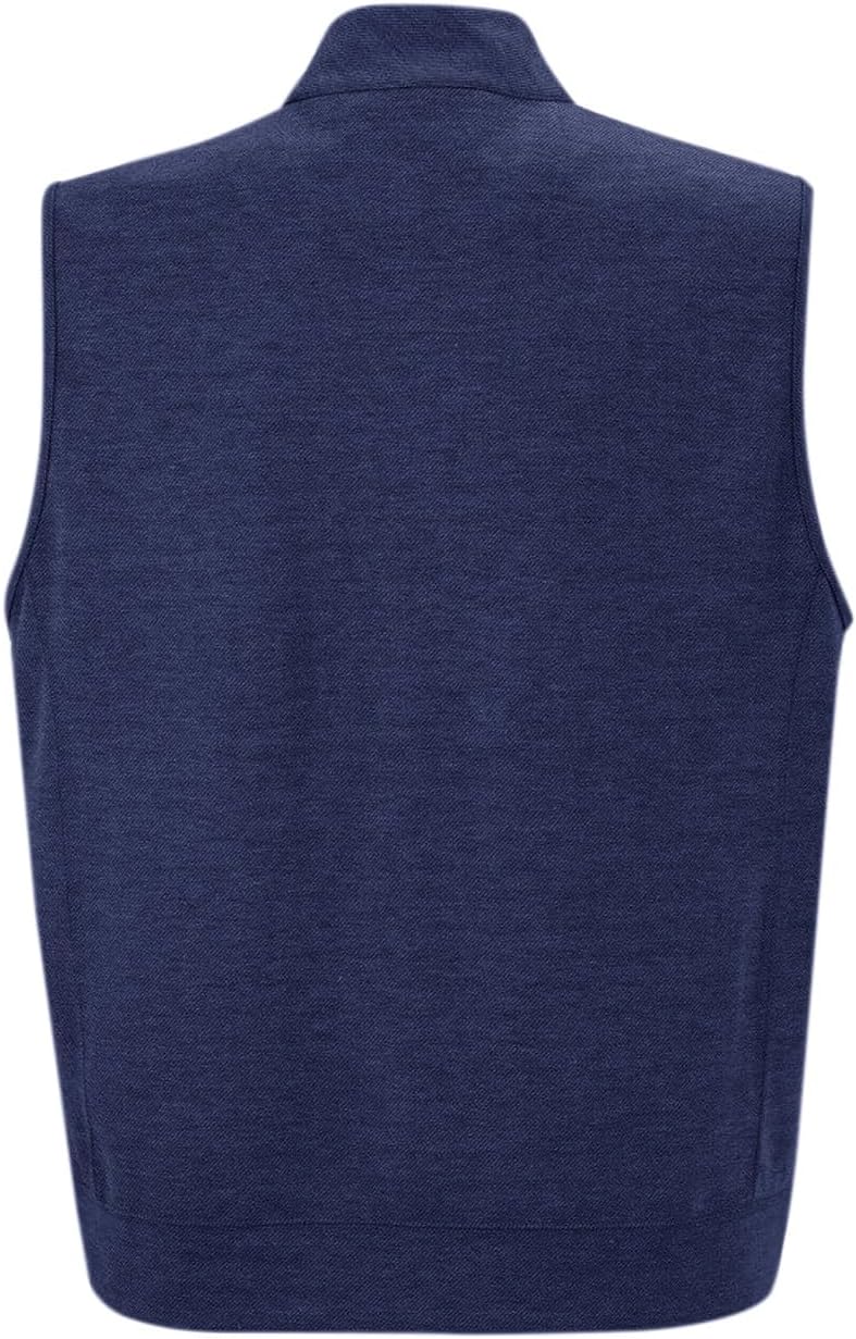 Makkrom Mens Quarter Zip Sleeveless Golf Vest Pullover Stand Collar Casual Vests Outerwear - Image 6