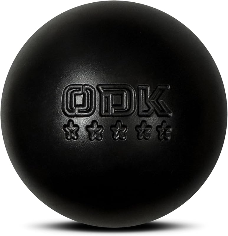 ODDEKA Competition Zeus Carbon Steel Petanque Balls Very Soft 110 kg/mm² FFPJP Approved Black Finish - Triplet