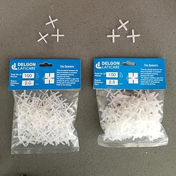 Delgon Laticare Tile Spacers (2mm, 500)