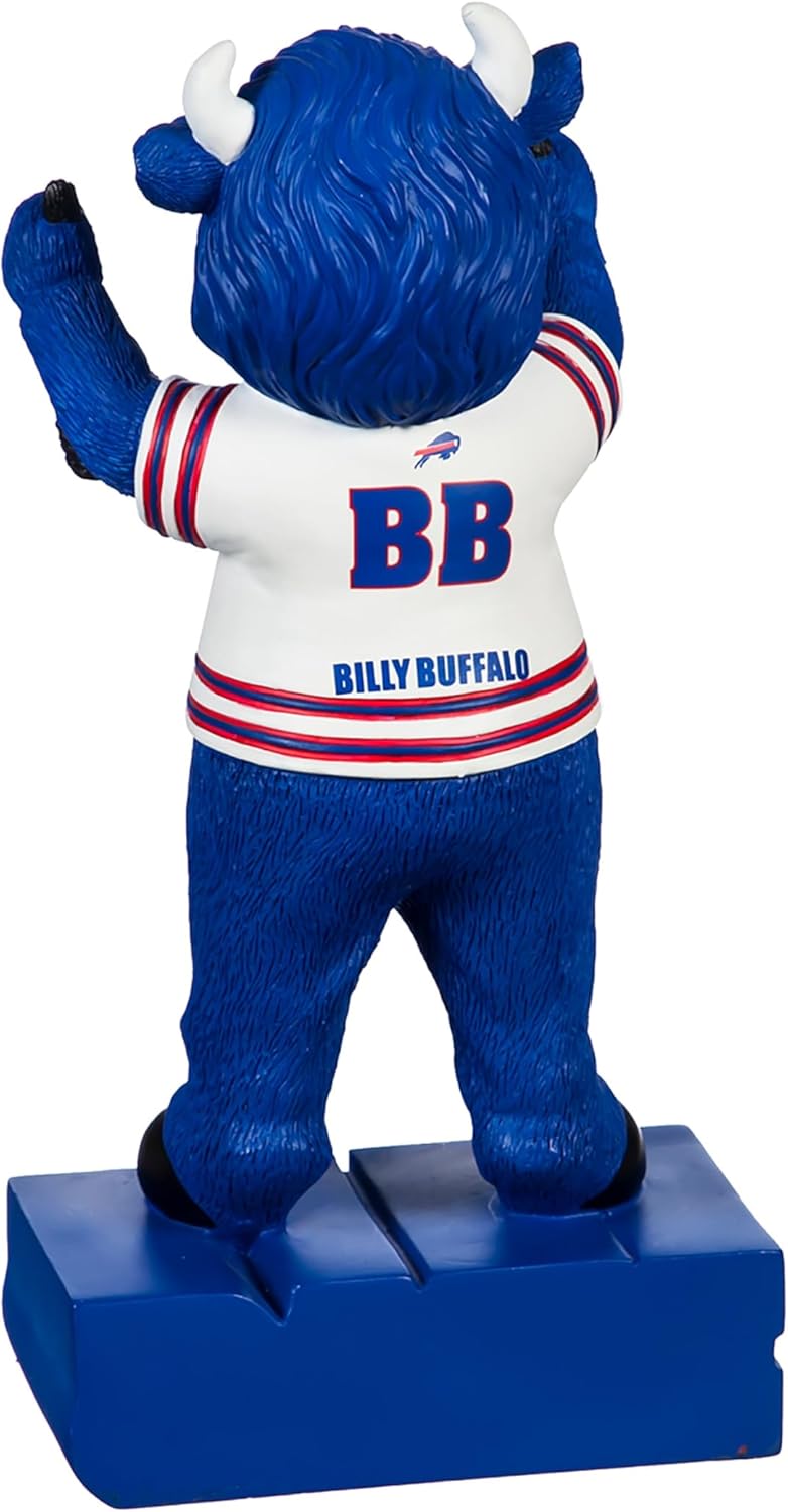 Team Sports America NFL Buffalo Bills Fun Colorful Mascot Statue 12 Inches Tall
