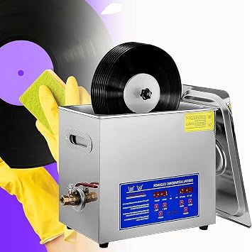 Ultrasonic Cleaner Cleaner of Stainless Steel Vinyl Record