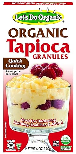 Lets Do Gránulos orgánicos de tapioca cajas de 6 onzas paquete de 6