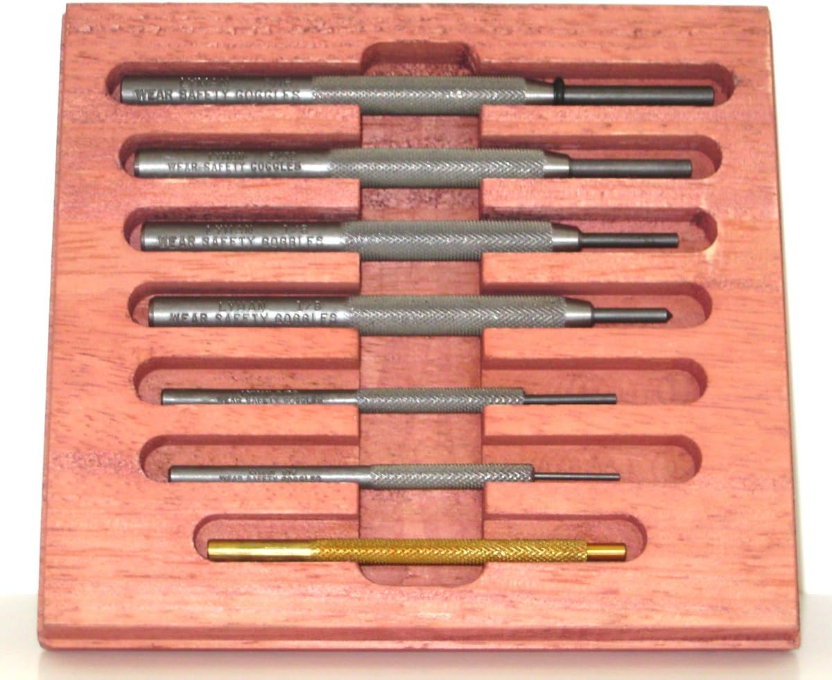Lyman 7031273 Gunsmith Punch Set