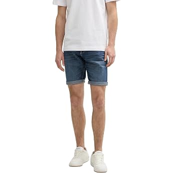 Tom Tailor TTJOSH Men's Regular Slim Jeans Shorts