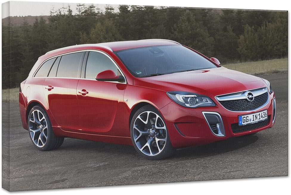 2014 Opel Insignia Opc 24X36 Gallery Wrapped 3/4" Depth Canvas Print