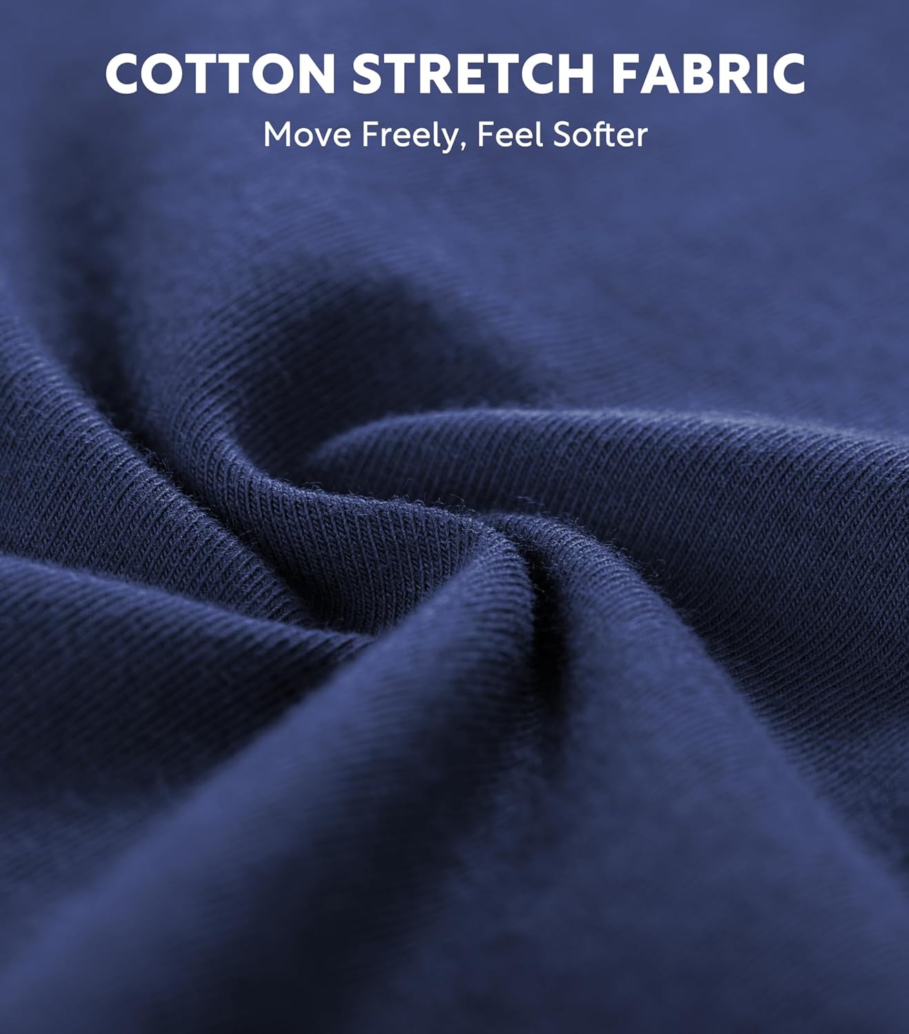 DAVID ARCHY Mens Pajamas Set - Soft Pj Sets for Men Long Sleeve Pajamas Men Cotton Mens Pjs Sets Loungewear with Pockets - Image 4