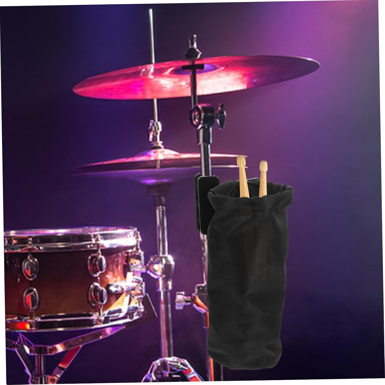 VICASKY Drum Stick Storage Bag Drumsticks Case Drumstick Holder Bag Drum Stick