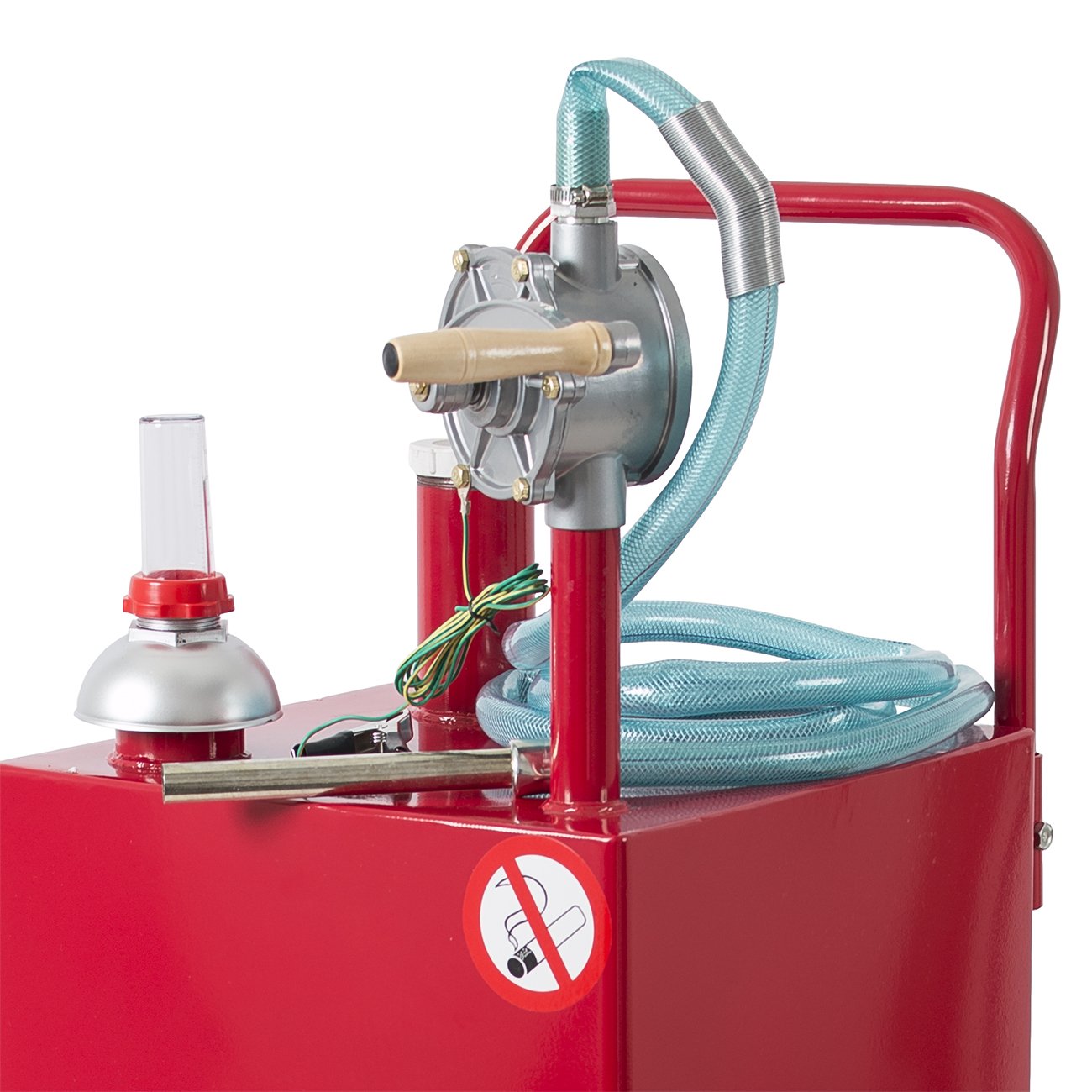 ARKSEN 30 Gallon Portable Gas Caddy Fuel Storage Tank Large Gasoline