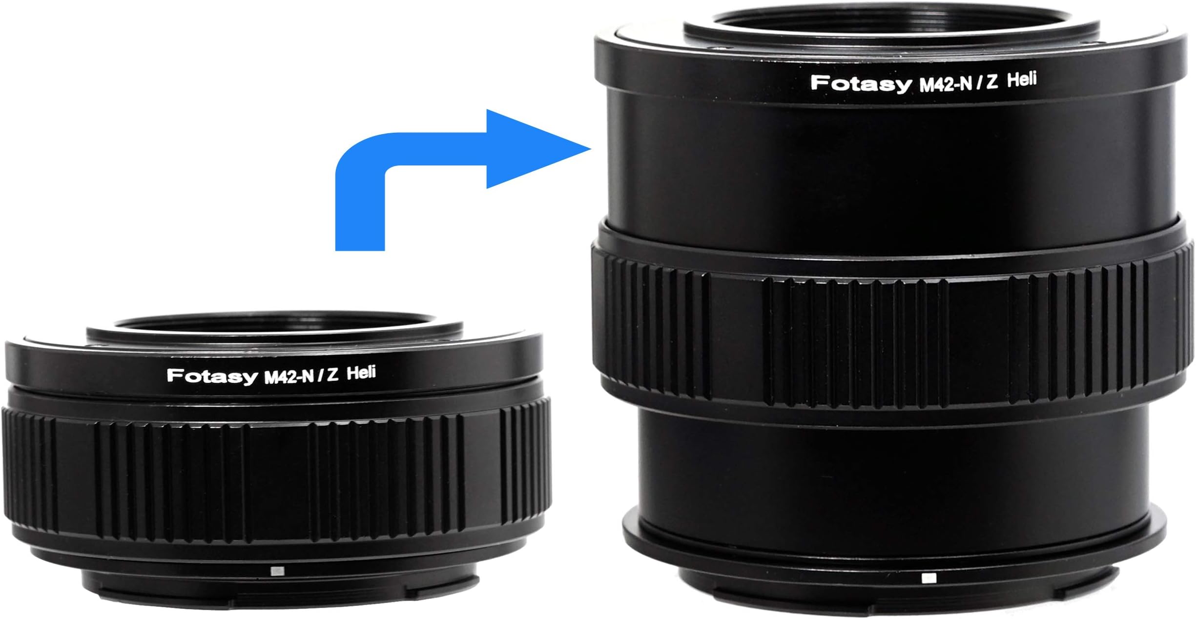 Fotasy M42 Lens to Nikkor Z Helicoid Adapter, Macro