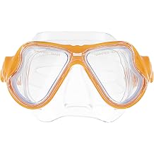 Hawaii Divers Beluga Jr Snorkeling Mask - Kids Snorkel Mask, Swimming Goggles, Splash Guard Snorkel mask Kid, Kids Goggles for Swimming 8-12 with Adjustable Fins