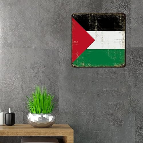 Vista 66 de Letrero de metal con bandera de país internacional, bandera de Polonia, regalo de bandera de Polonia, letreros de aluminio envejecidos