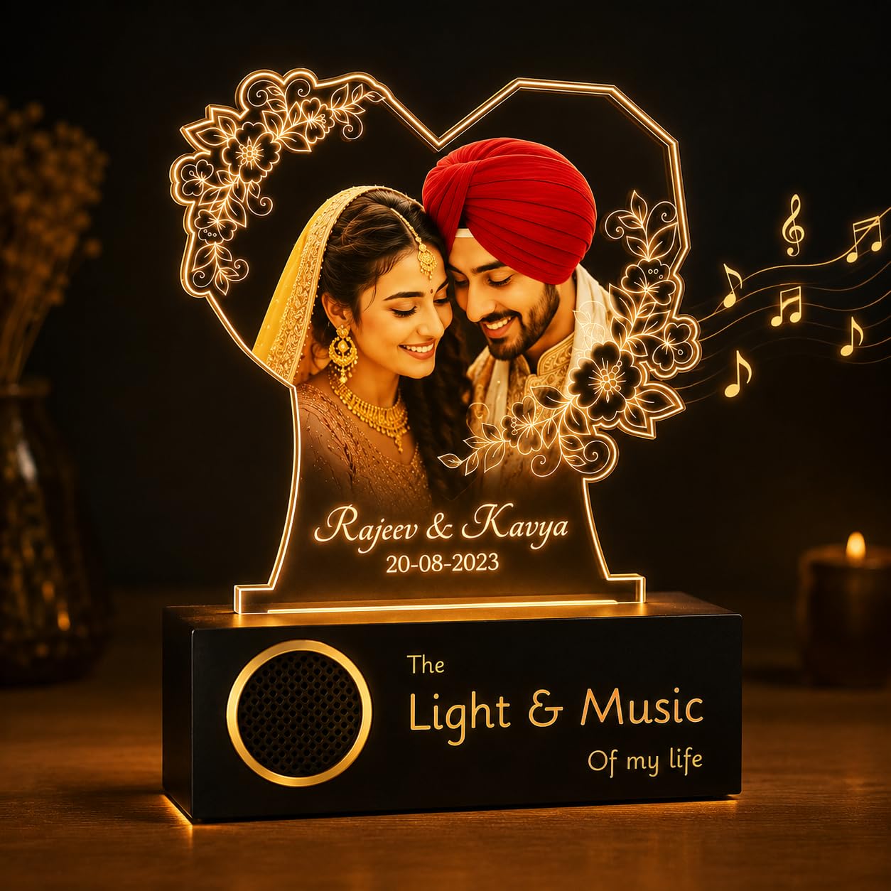 Personalized Photo Lamp - Romantic Gift for Wife -12 Personalized Photo Lamp - Romantic Gift for Wife -12