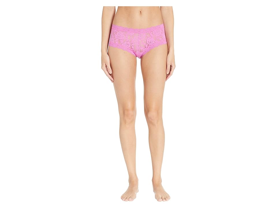 

Hanky Panky Signature Lace Boyshort (Raspberry Ice) Women's Underwear, Pink