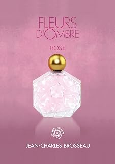 Jean Charles Brosseau Fleurs D'ombre Rose Eau De Toilette Natural Spray for Women, 1 Ounce