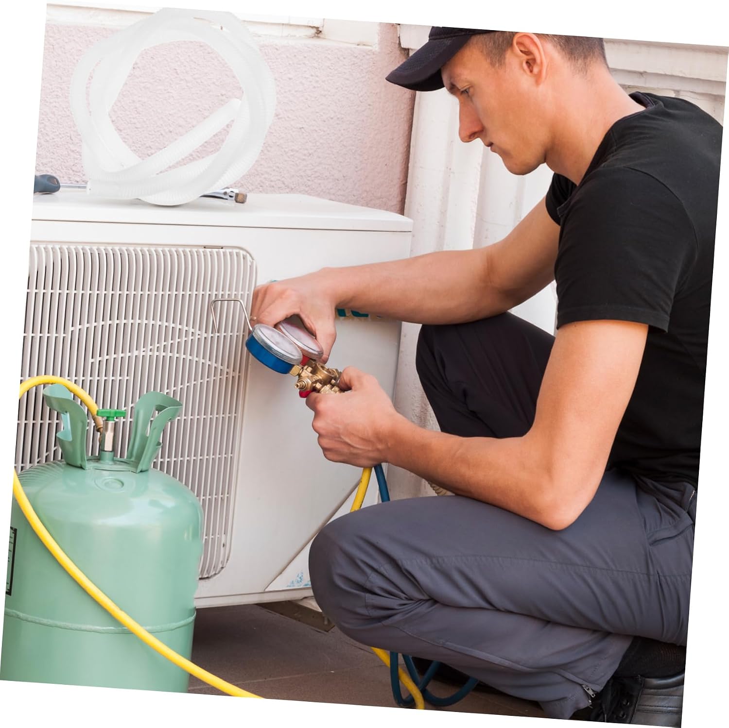 DOITOOL Multi Use Air Conditioning Drain Line Drain Pipe for All Models Easy Installation Durable Construction Efficient Water Drainage User Friendly Design