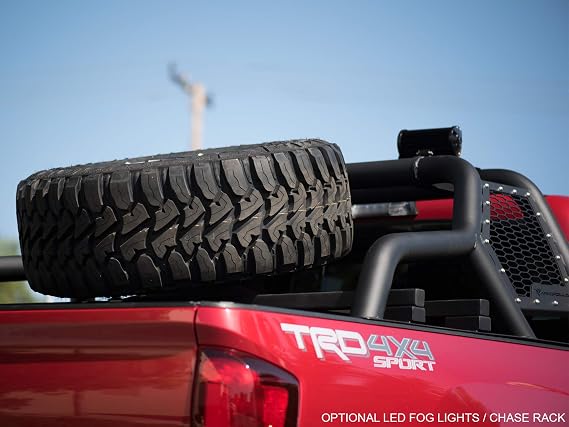 Armordillo USA 7180369 CR1 Tire Carrier for Mid Size Trucks | Attachment for CR1 Chase Rack Part# 7180345
