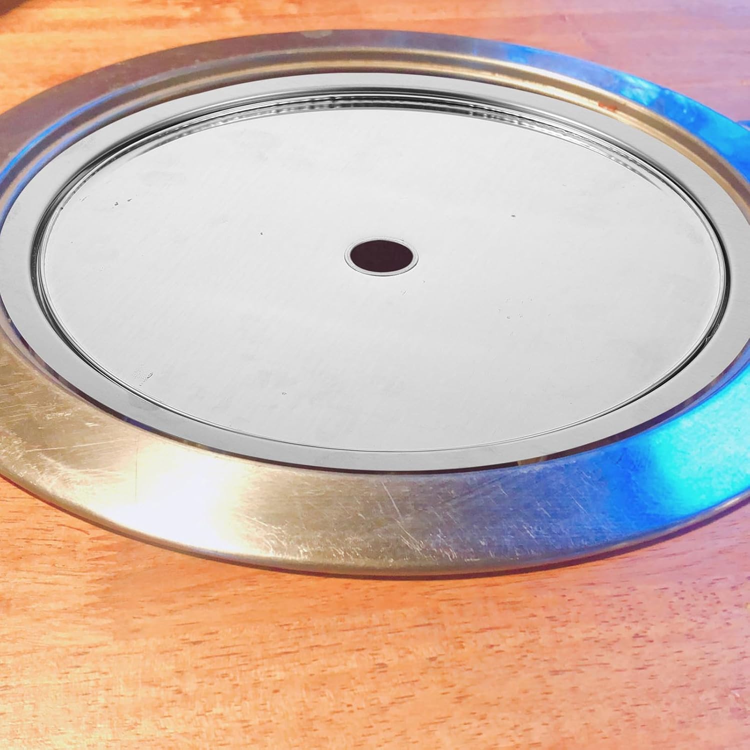 Outanaya Hot Pot Lid Induction Cooktop Adapter Plate Hob Converter Plate Induction Burner Accessory