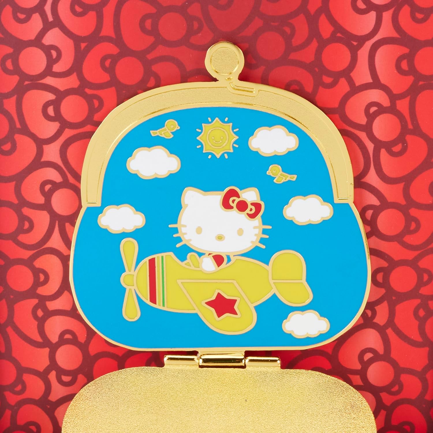 Loungefly Hello Kitty 50TH Anniversary Coin Bag 3" Collector Box PIN