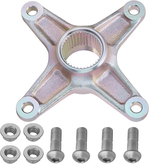 Kettenrad Hinterachse & Nabenhalter Satz Passend für Yama-ha YFZ450 Raptor 700 2004-2024 1S3253860000 5TG253860000 5TG254381000