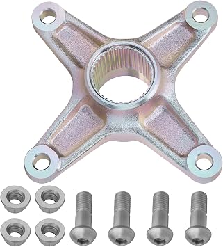 Kettenrad Hinterachse & Nabenhalter Satz Passend für Yama-ha YFZ450 Raptor 700 2004-2024 1S3253860000 5TG253860000 5TG254381000