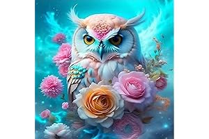 ZQEATRY Owl Diamond Painting Kits for Adults: Experience the Magic of Art Therapy
