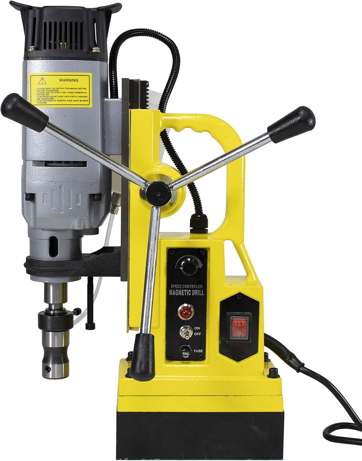 Steel Dragon Tools Magnetic Drill Press with 1-3/4 inch Boring Diameter & 2700 LBS Magnetic Force